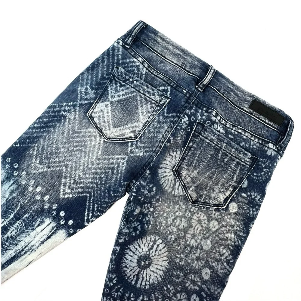 Blank NYC Girl’s Skinny Jeans Size 12 Tie Dyed Batik Soft Stretchy Comfy New NWT